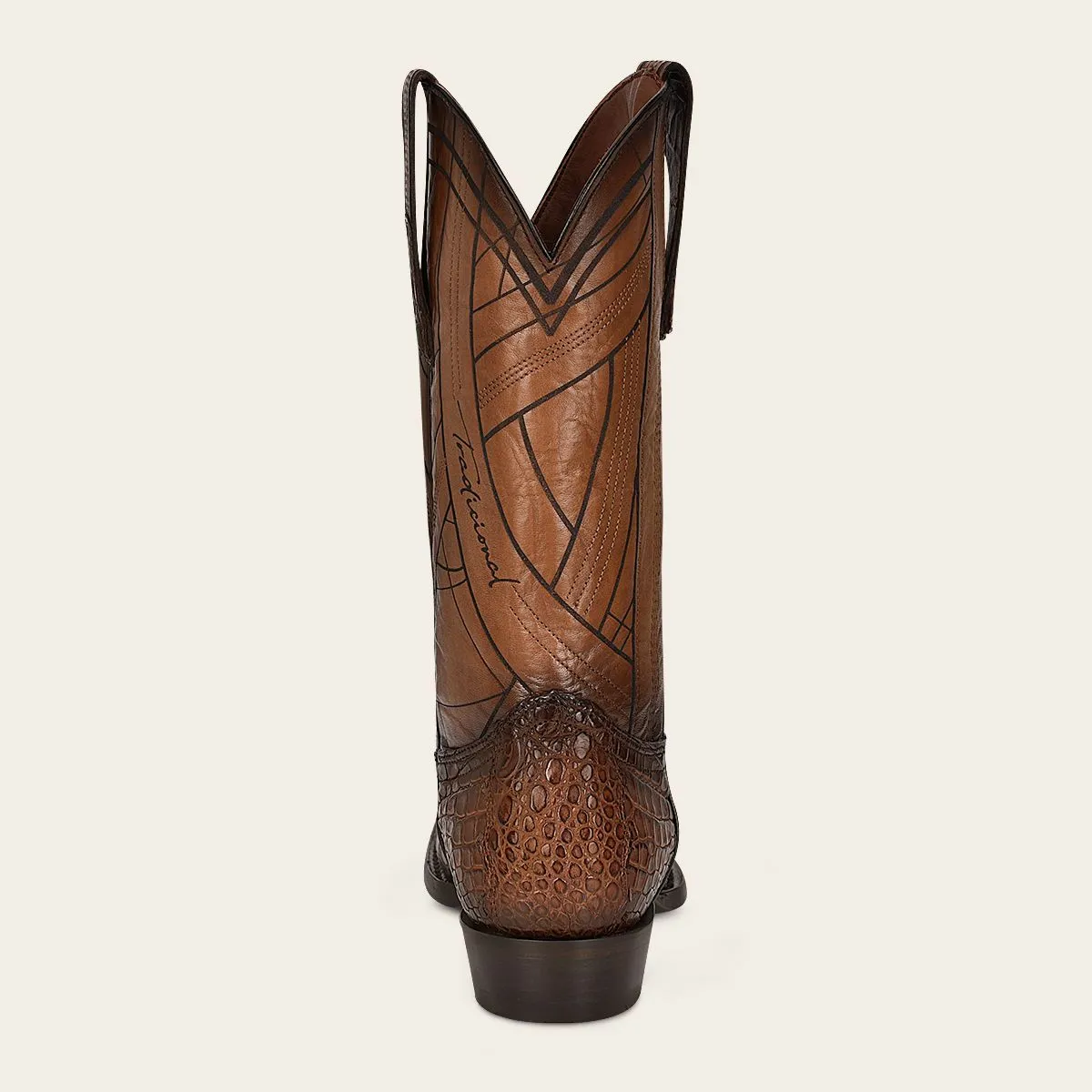 Mens Cuadra Brown Western Moreleti Leather Cowboy Boots - High-Quality, Stylish Footwear for Comfort and Durability