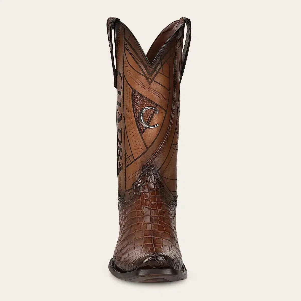 Mens Cuadra Brown Western Moreleti Leather Cowboy Boots - High-Quality, Stylish Footwear for Comfort and Durability