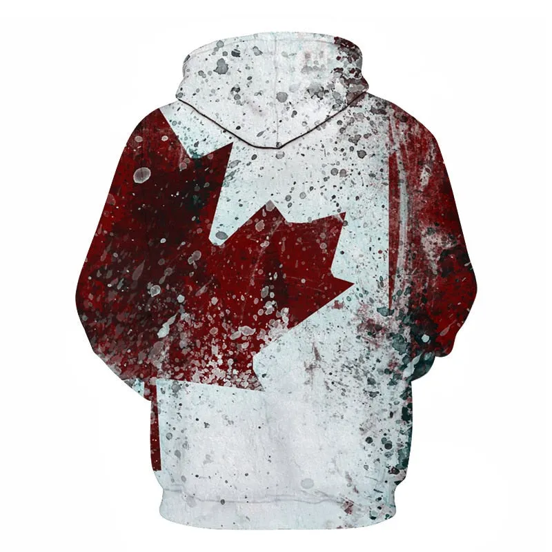 3D Hoodies National flag Canada Hoodies Sweatshirts Fashion Men Women Hoodies Germany/Brazil National flag 3D Hoodie