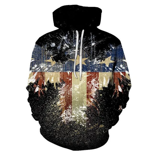 3D Hoodies National flag Canada Hoodies Sweatshirts Fashion Men Women Hoodies Germany/Brazil National flag 3D Hoodie