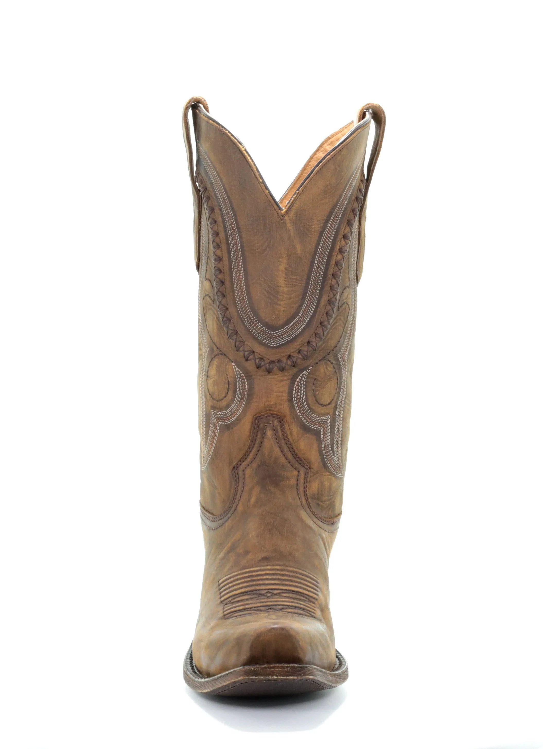 A3479 - Corral gold western cowboy leather boots for men