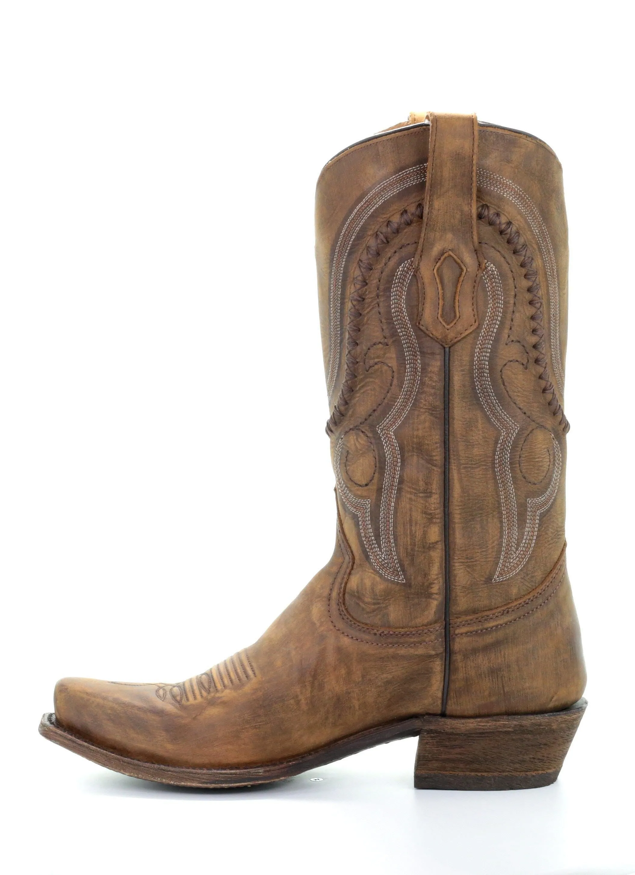 A3479 - Corral gold western cowboy leather boots for men