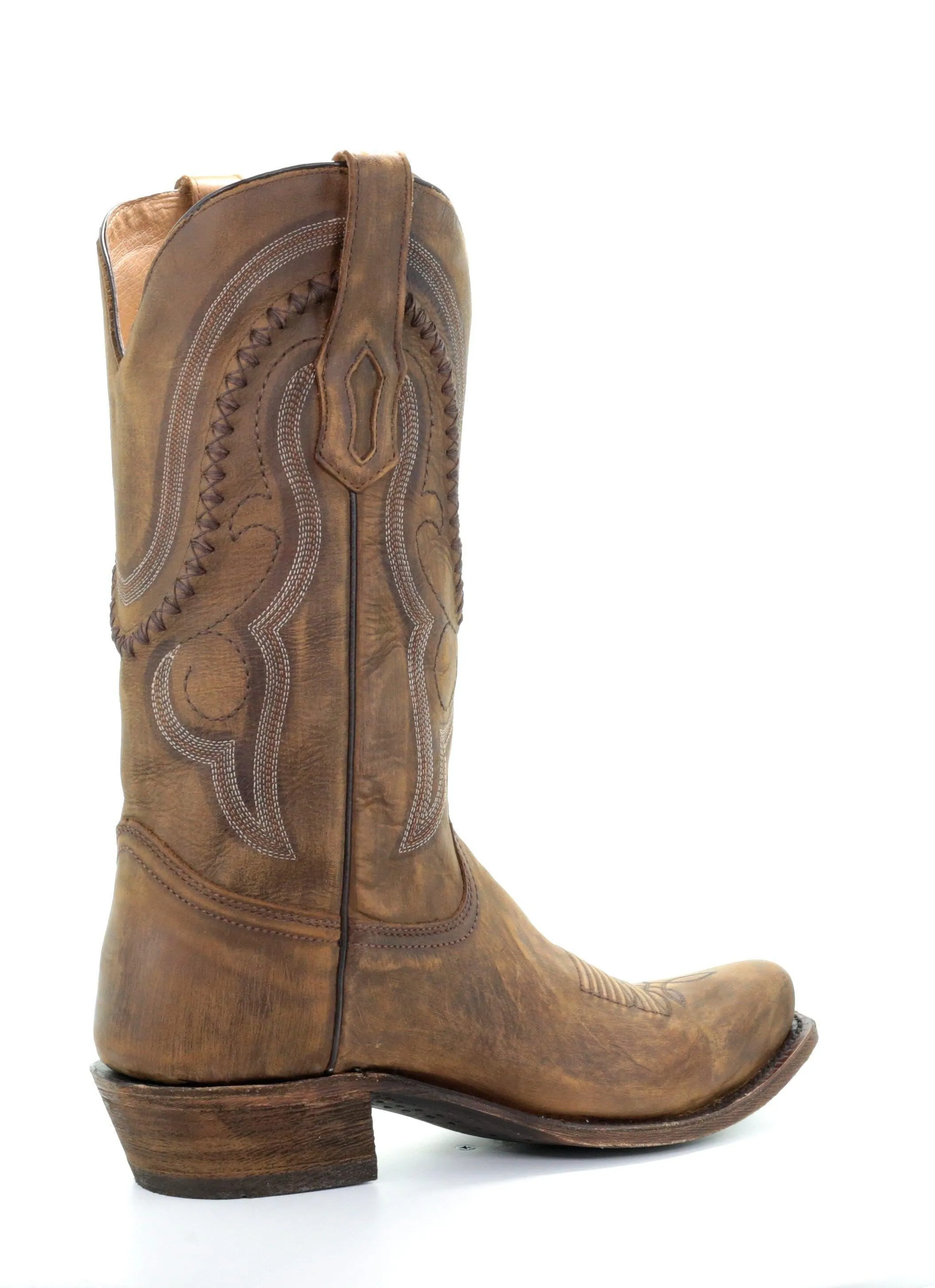 A3479 - Corral gold western cowboy leather boots for men