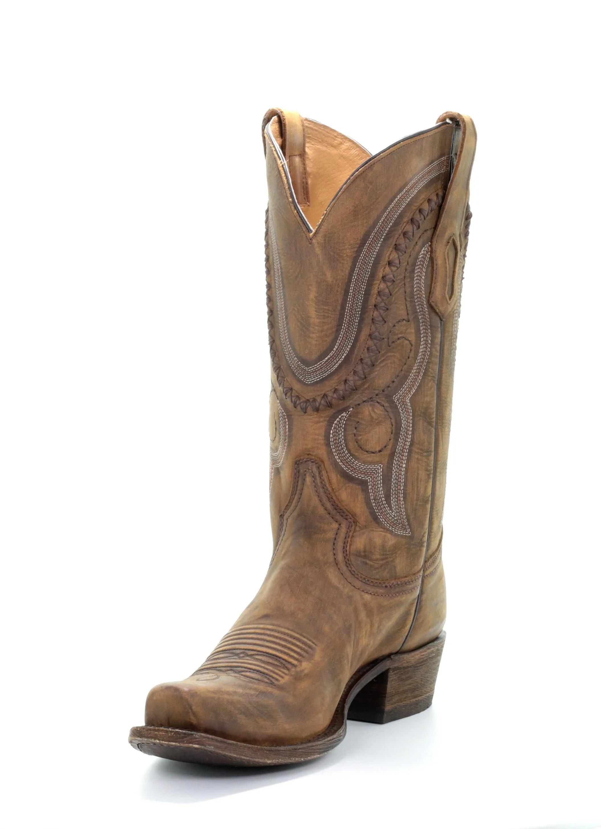 A3479 - Corral gold western cowboy leather boots for men