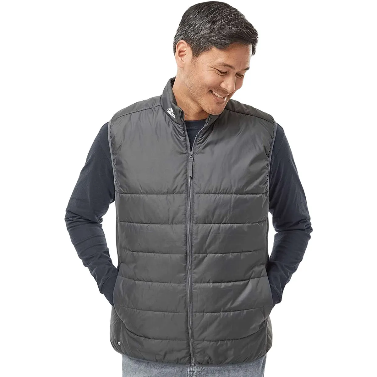 Adidas Men's Grey Five Puffer Vest