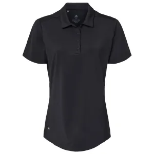 Adidas Women's Black Ultimate Solid Polo