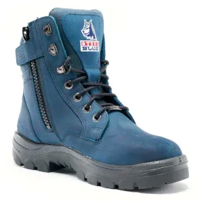 Blue Southern Cross® Zip Work Boots 312361