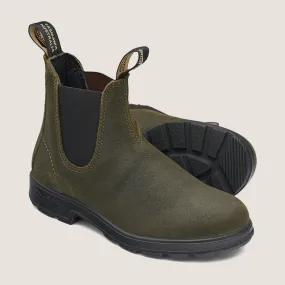 Blundstone Unisex 1615 Originals - Dark Olive Suede