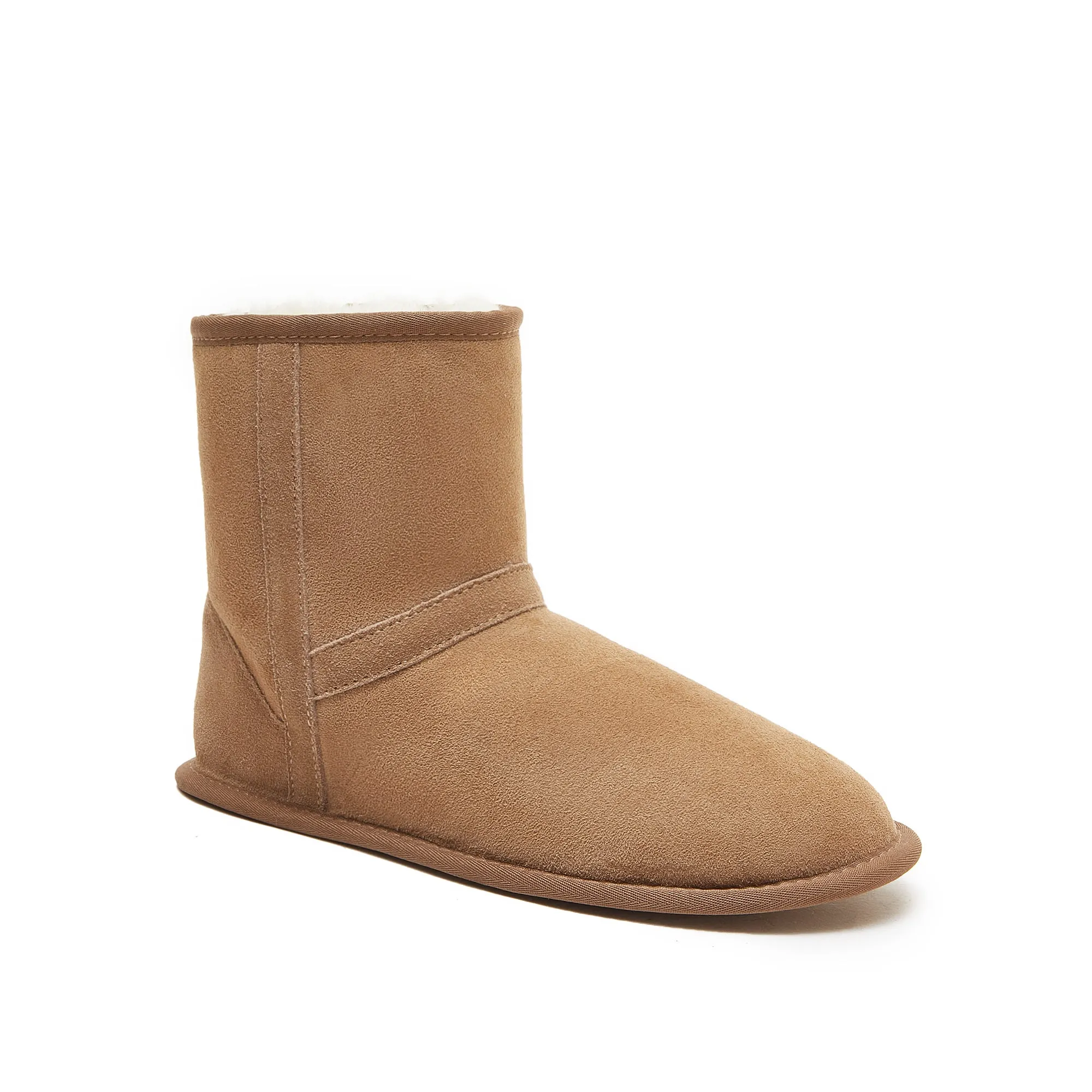 Byron Classic Women's Men's UGG Boots - Soft Leather Suede Sole - 100% Double Face Australian Sheepskin Boot