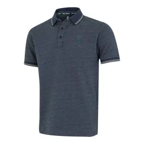 Camiseta Hombre Polo Azul Marino Menta