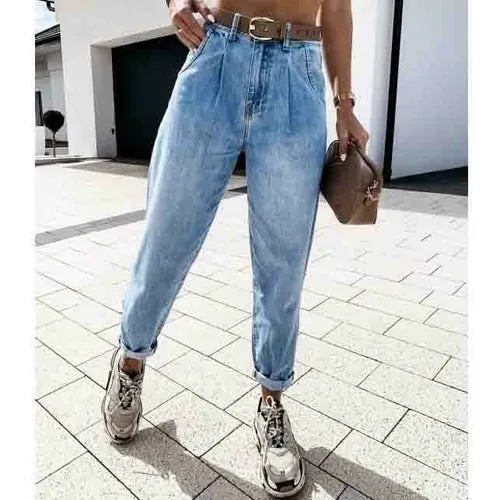 Casual High Waist Denim Jens