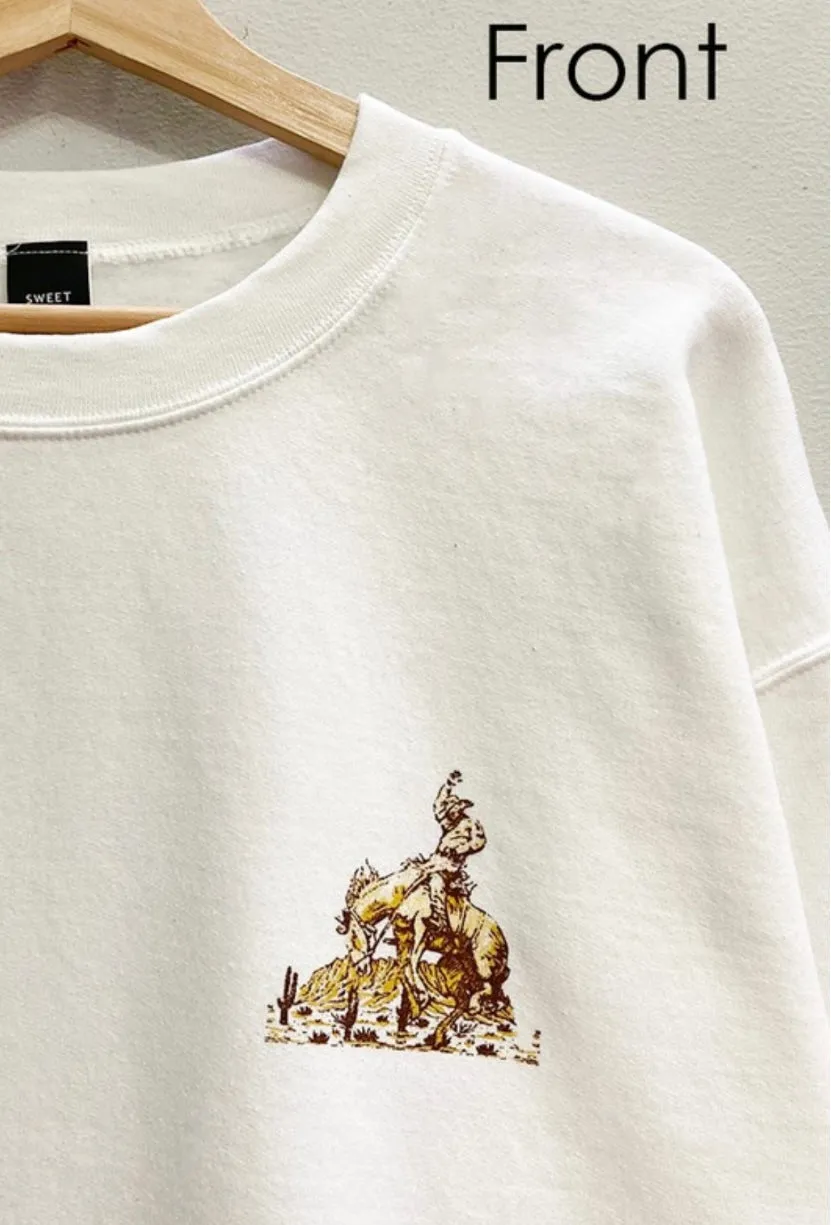 cowboy rodeo sweatshirt