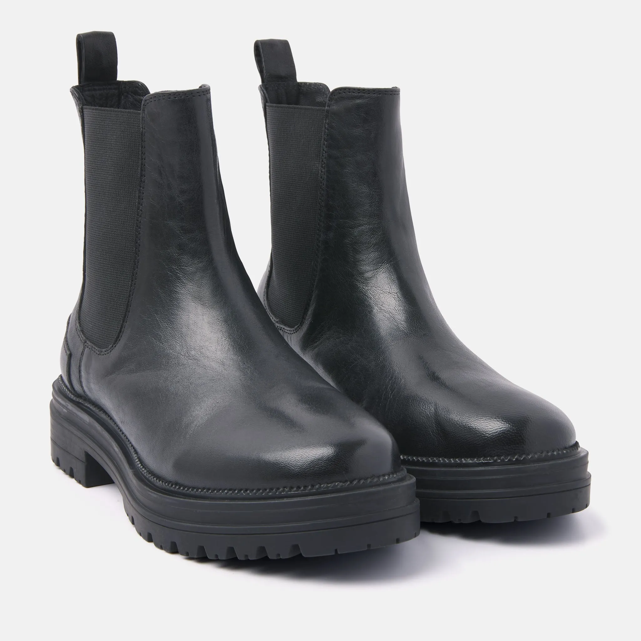 Dames Chelsea Boots 85.417 Black-Black