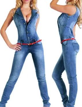 DENIM DIVA JUMPSUIT