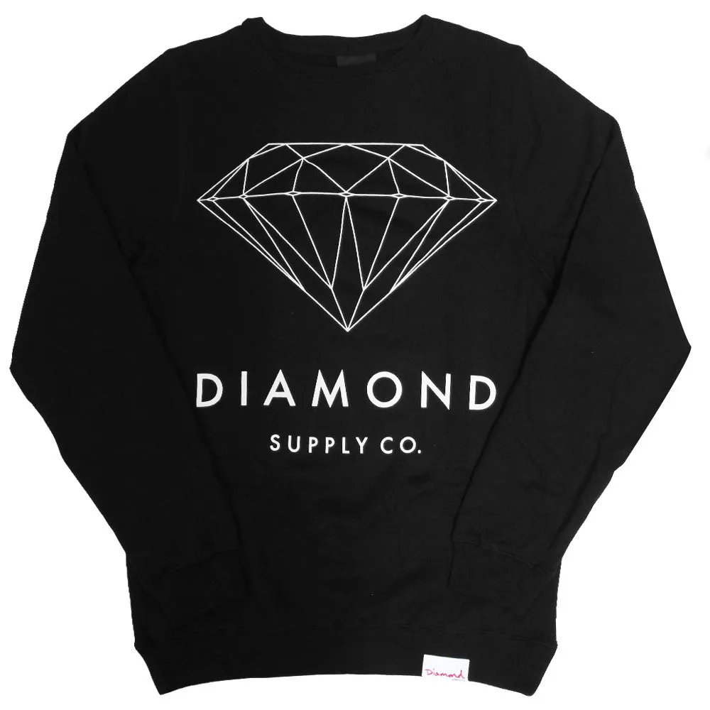 Diamond Supply Co Brilliant Diamond Sweatshirt Black