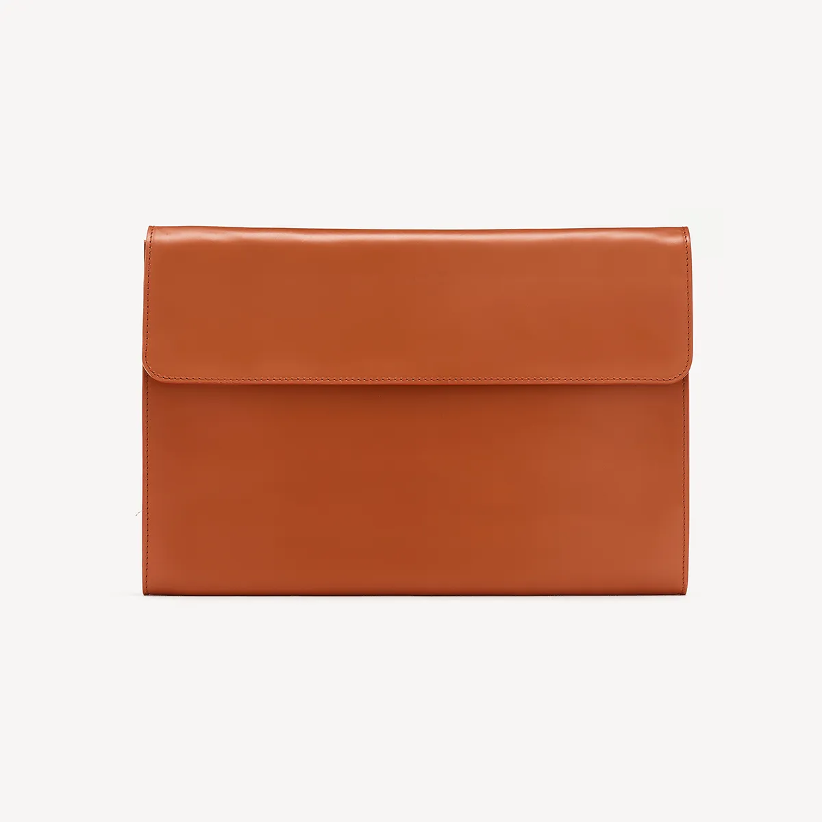 Eton Document Holder - London Tan with Beige suede lining