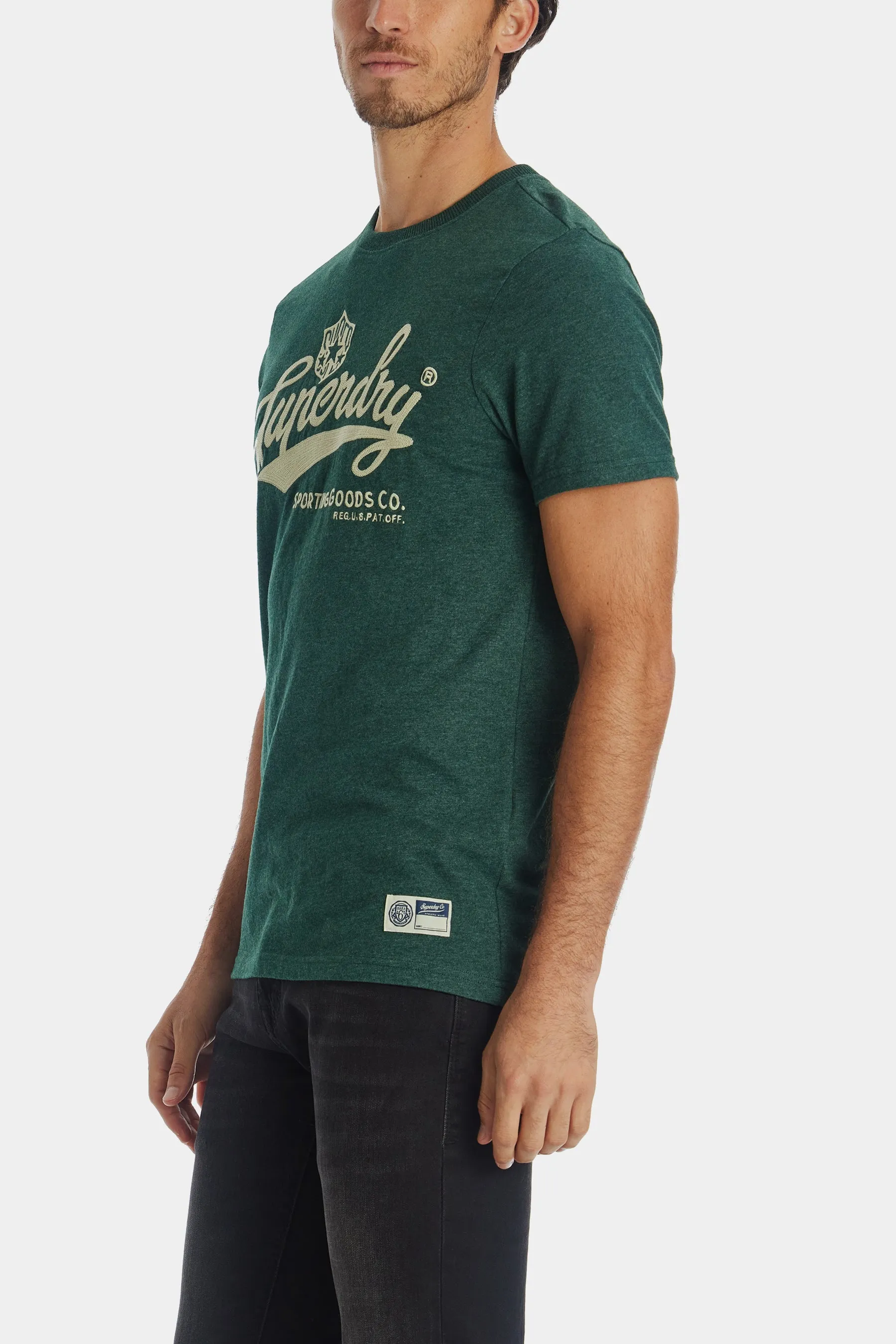 Vintage Script Style College T-Shirt