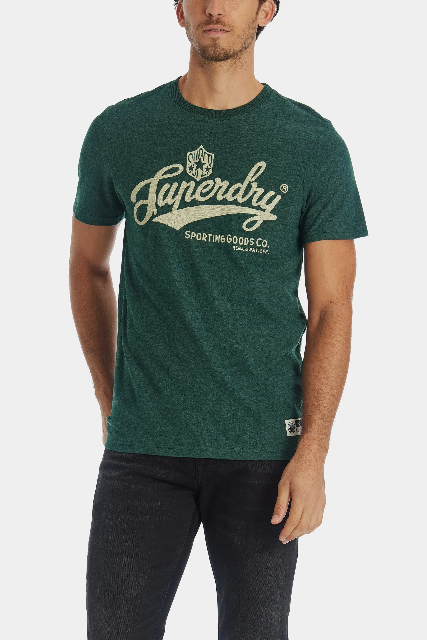 Vintage Script Style College T-Shirt