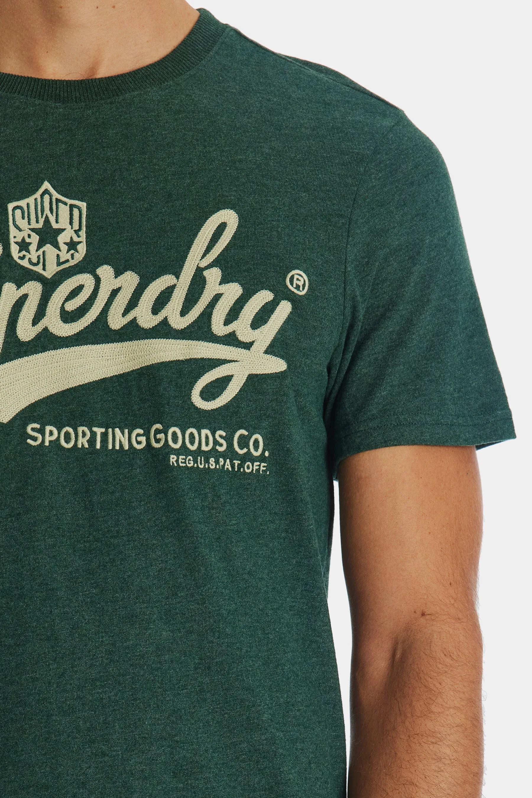 Vintage Script Style College T-Shirt