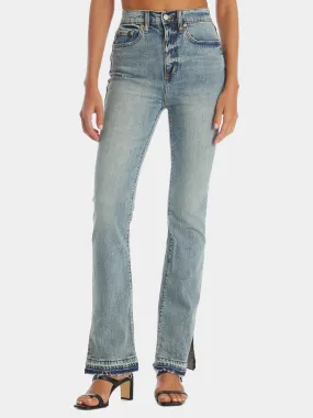 Go-Getter Flared Side Split Jeans