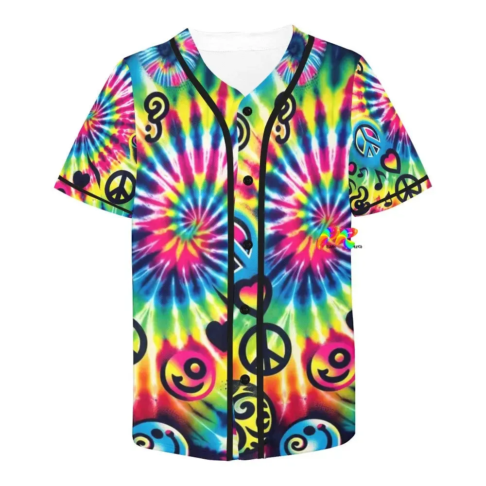 Happy Vibes Baseball Jersey