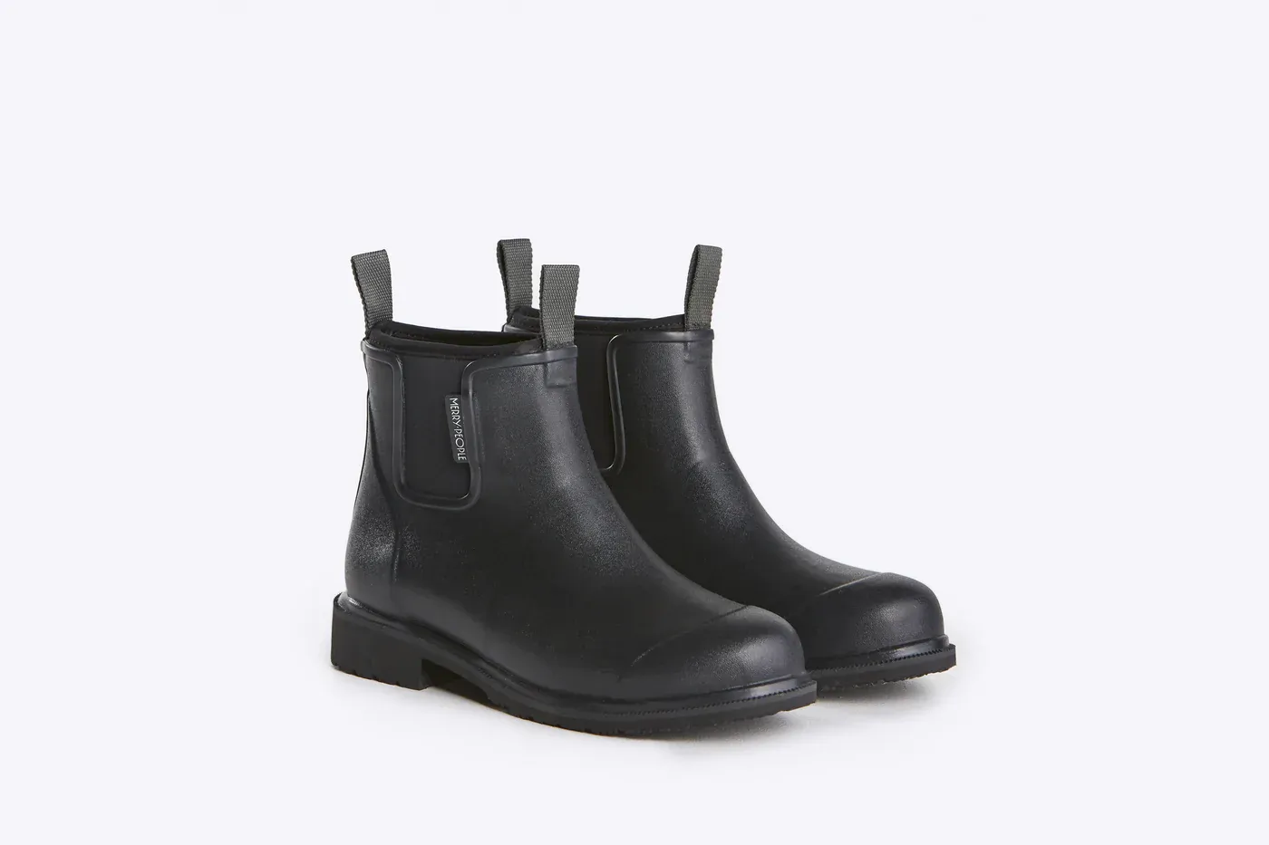 Merry People - Bobbi Gumboot - Black & Black