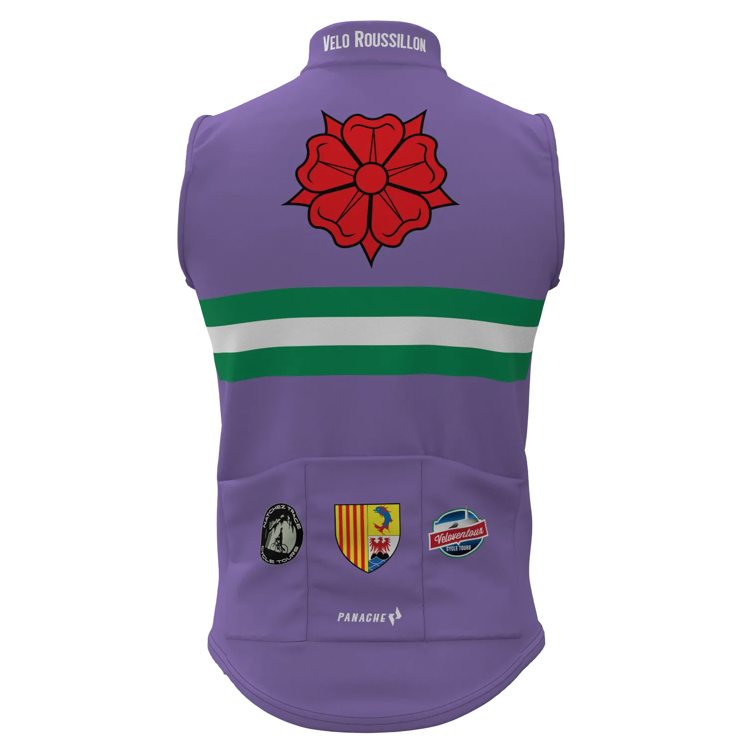 VR24 Lavender Special Pro Wind Vest - Lightweight, Stylish, and Wind-Resistant Performance Wear