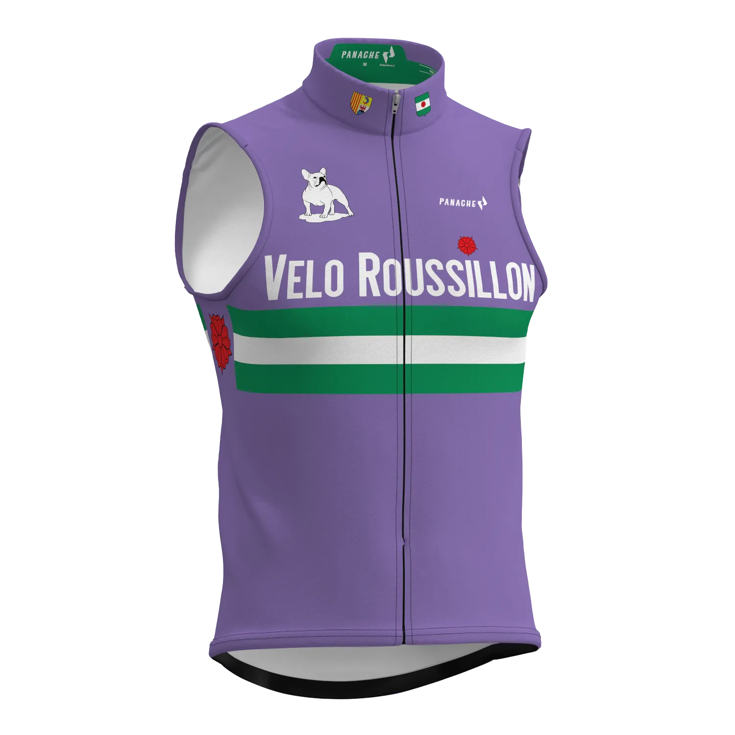 VR24 Lavender Special Pro Wind Vest - Lightweight, Stylish, and Wind-Resistant Performance Wear